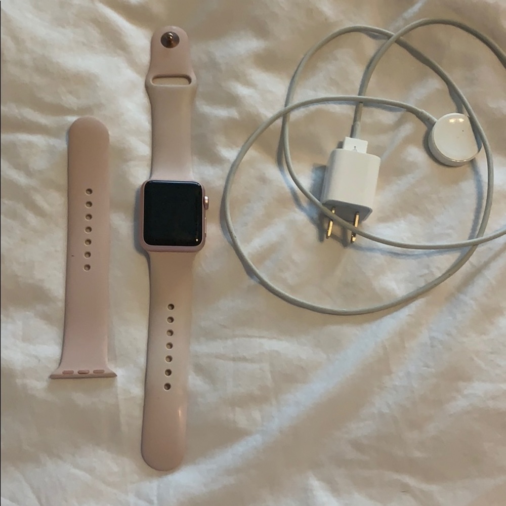 I watch series 1 rose gold 38 mm